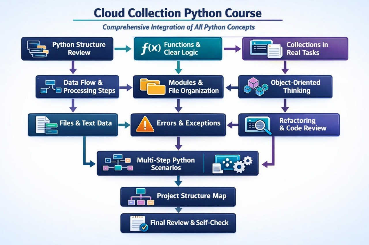 Cloud collection infographic
